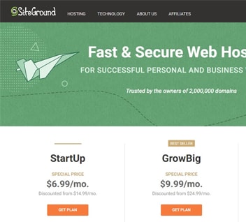 siteground main